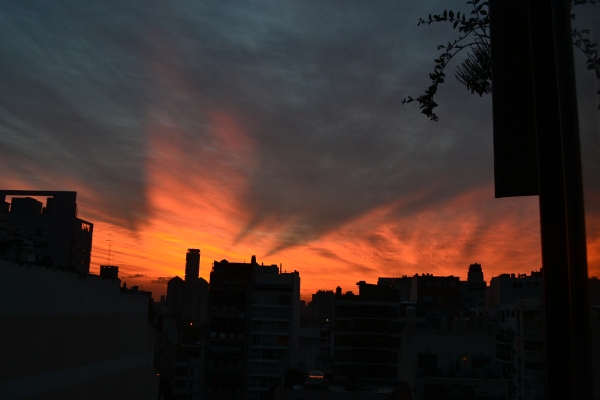 Sunrise in Buenos Aires